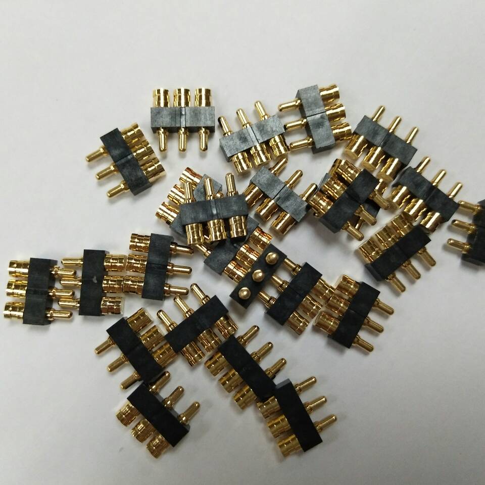 Pogopin探針、測(cè)試探針、電流針、帶塑膠頂針、連接器探針、探針圖片、頂針圖片、彈簧針圖片