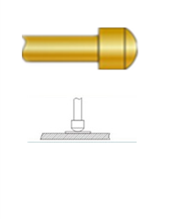 圓頭探針、探針用法圖、探針原理圖、測(cè)試探針圖片