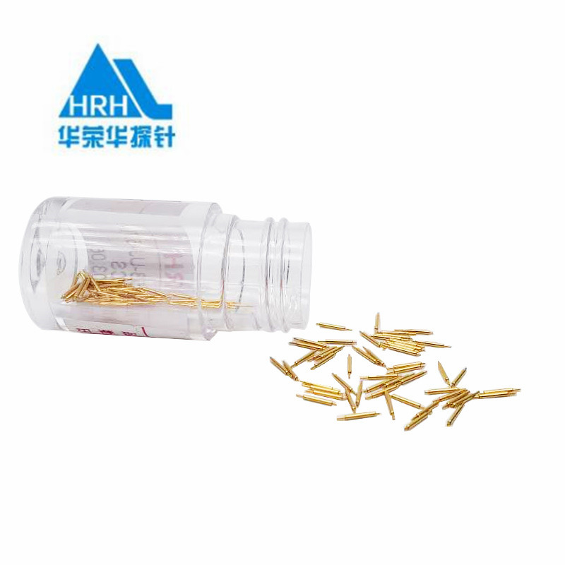 058雙頭探針尺寸、BGA雙頭探針、兩頭帶彈簧探針、雙頭測試探針圖片