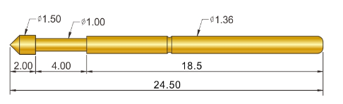 P160測試探針選型，華榮華測試探針廠家