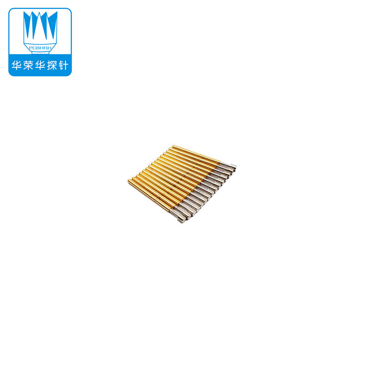 P75-G 平頭探針，華榮華彈簧探針廠家