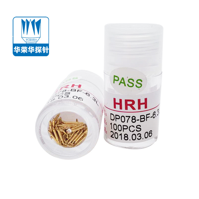 雙頭探針DP078-BF-6.3L，BGA探針，華榮華雙頭探針廠家